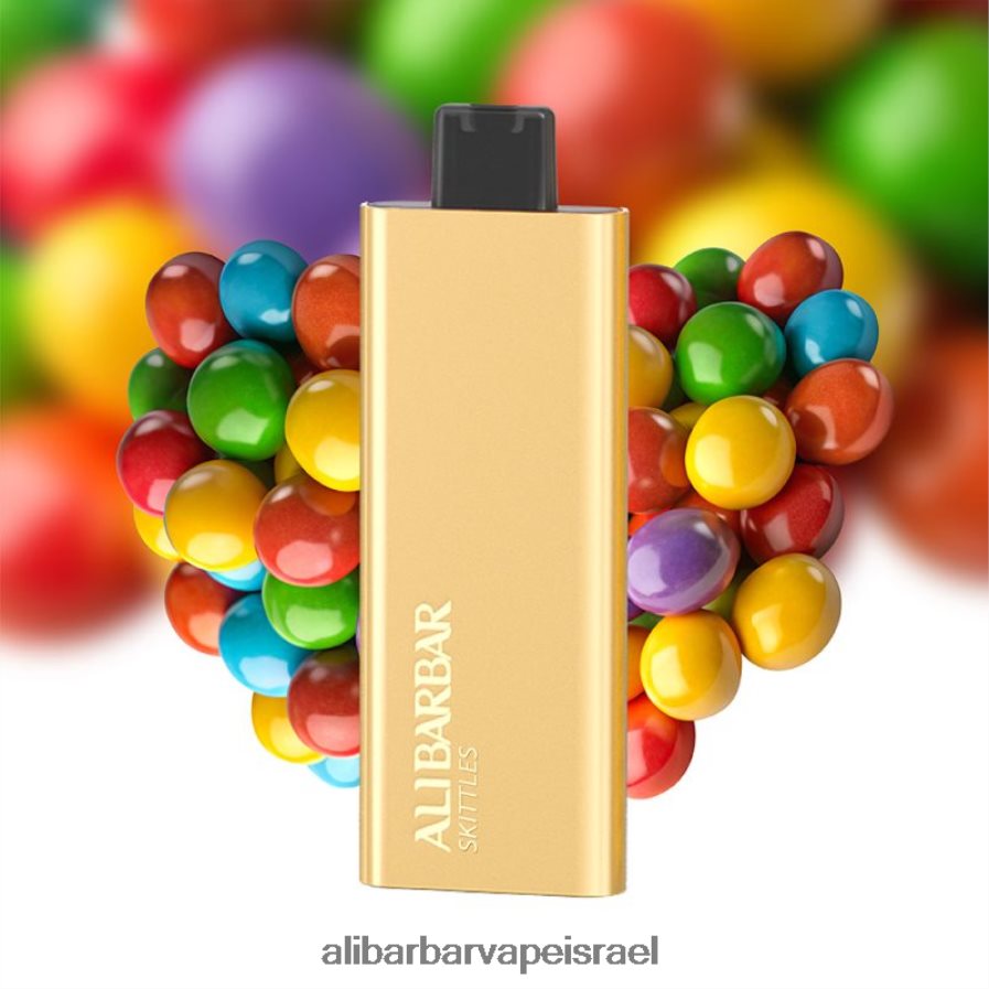Alibarbar Vape Nicotine - H6J2H660 Alibarbar Pandora 7000 וואפ חד פעמי ממתק קשת בענן