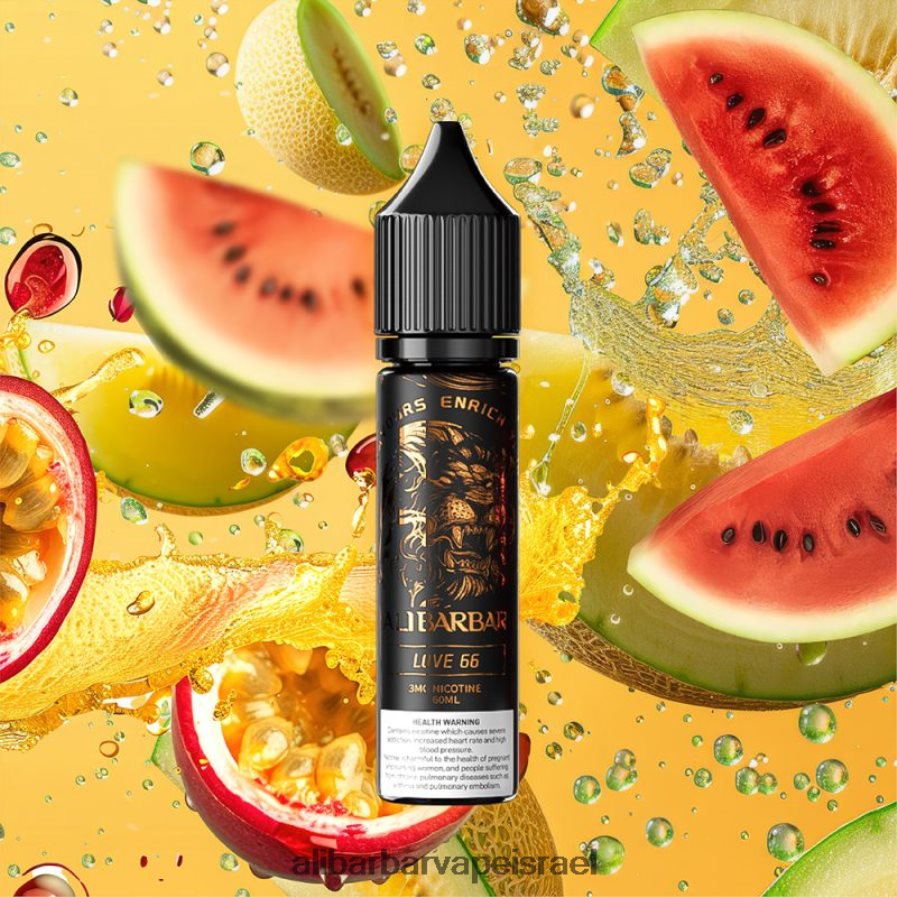 Alibarbar Vape Nicotine Content - H6J2H6109 Alibarbar רציף אוניקס נרגילה אהבה 66